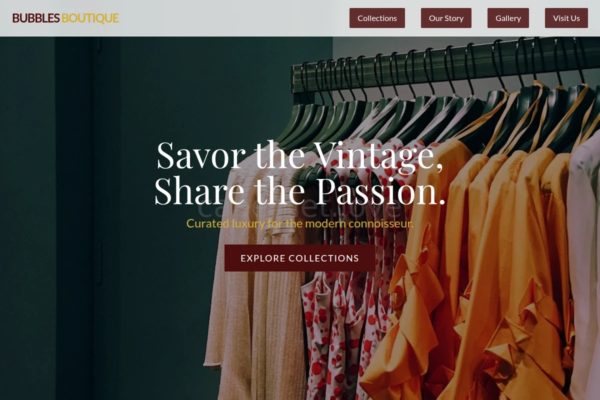 Bubbles Boutique