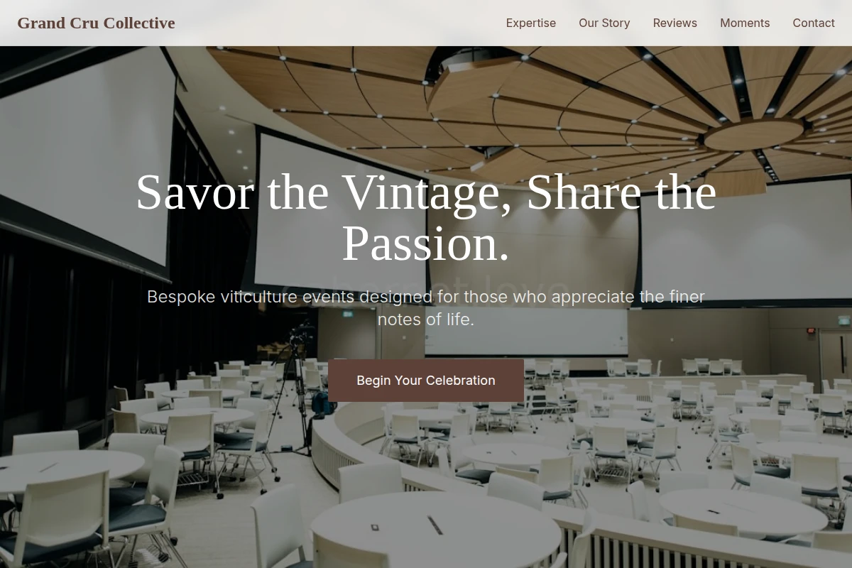 Viticulture Event Planning