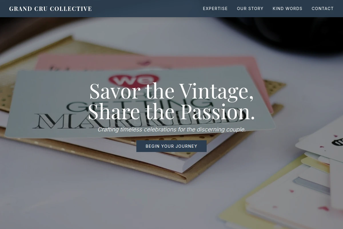 Cellar-Door Wedding Planner