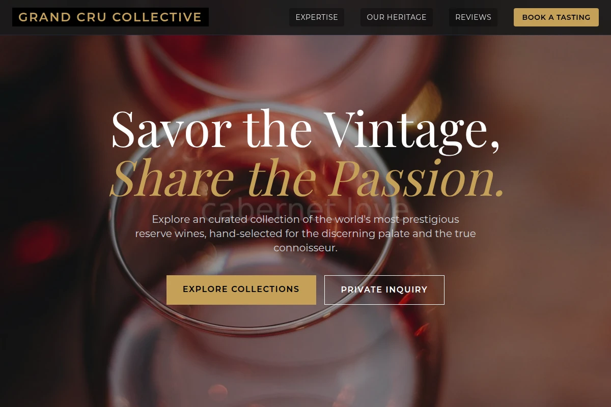 Reserve Wine