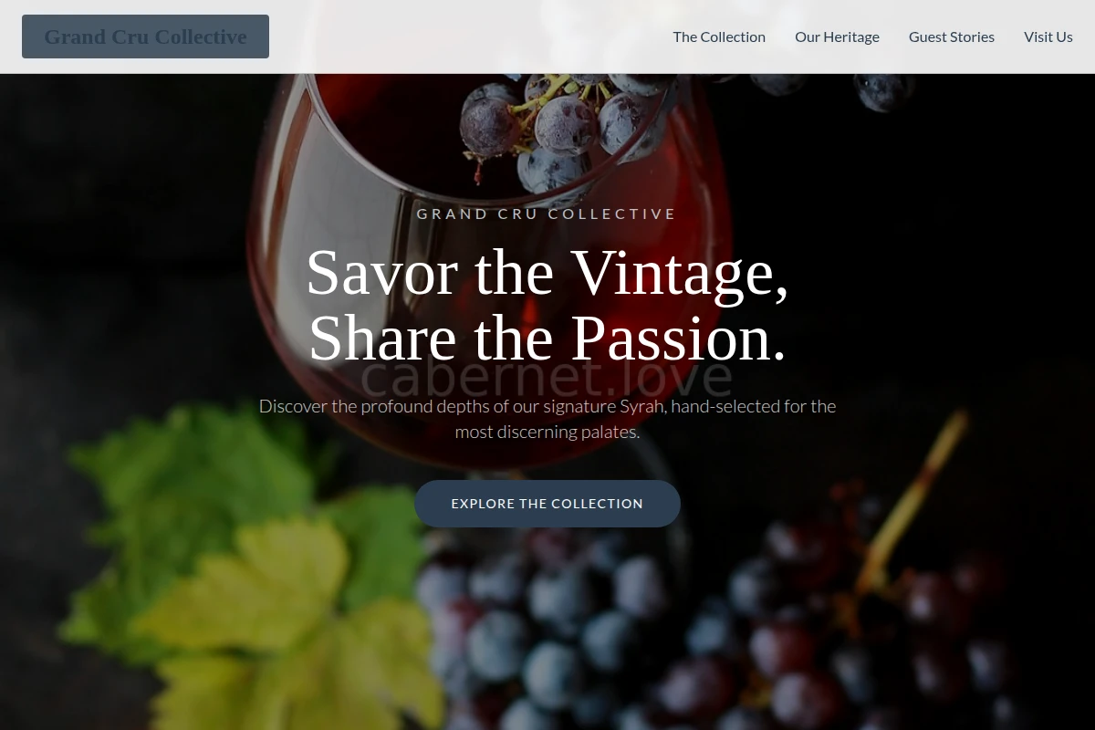 Syrah Wine